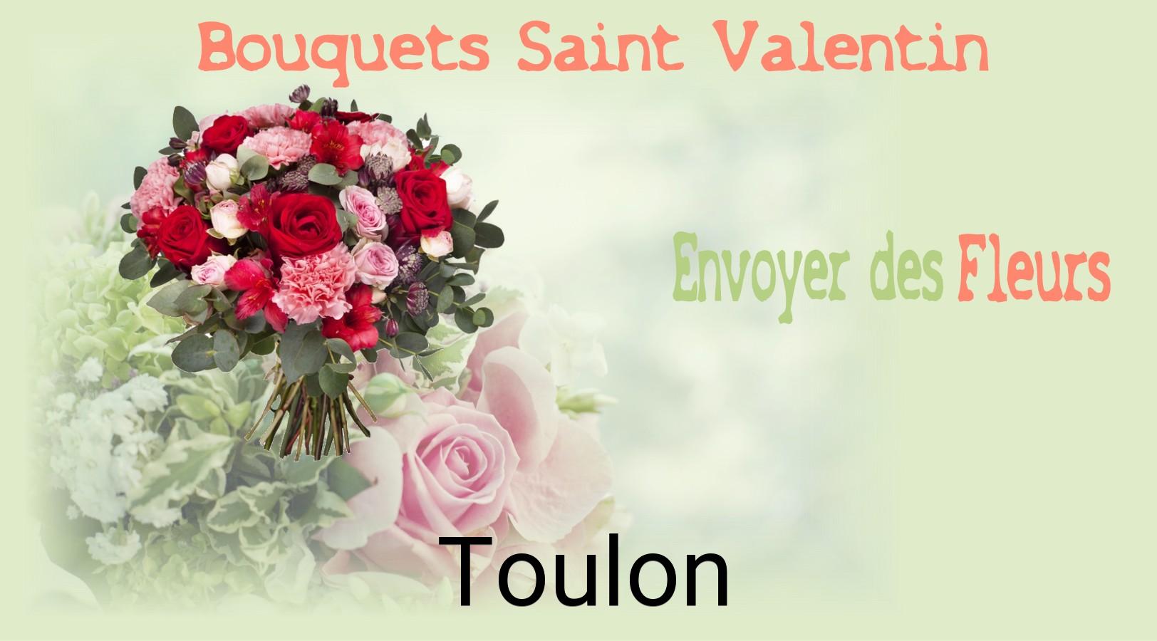 Roses de Saint-Valentin livrées à Toulon